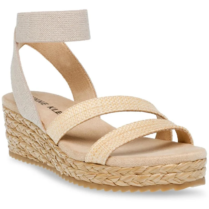 Anne Klein Womens Alyson Wedge Sandals