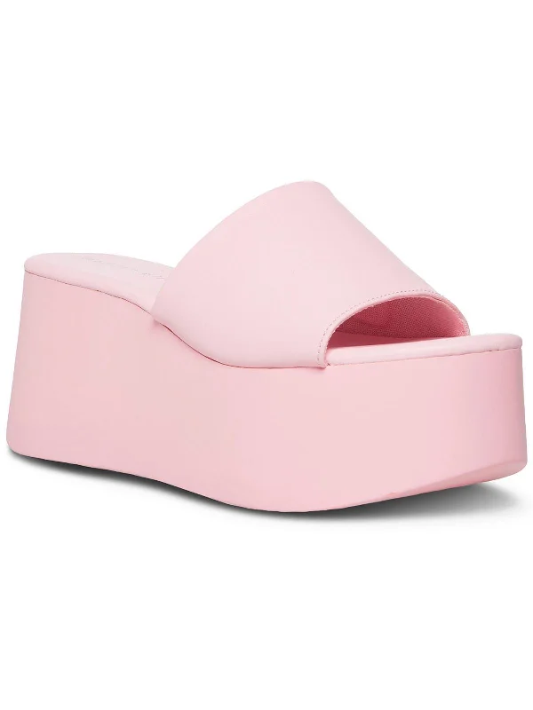 Cake Womens Slip On Fashion Wedge Sandals