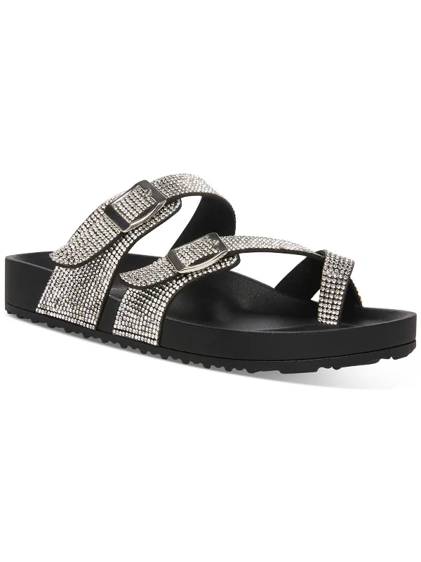 Twila-R Womens Slip On Dressy Slide Sandals