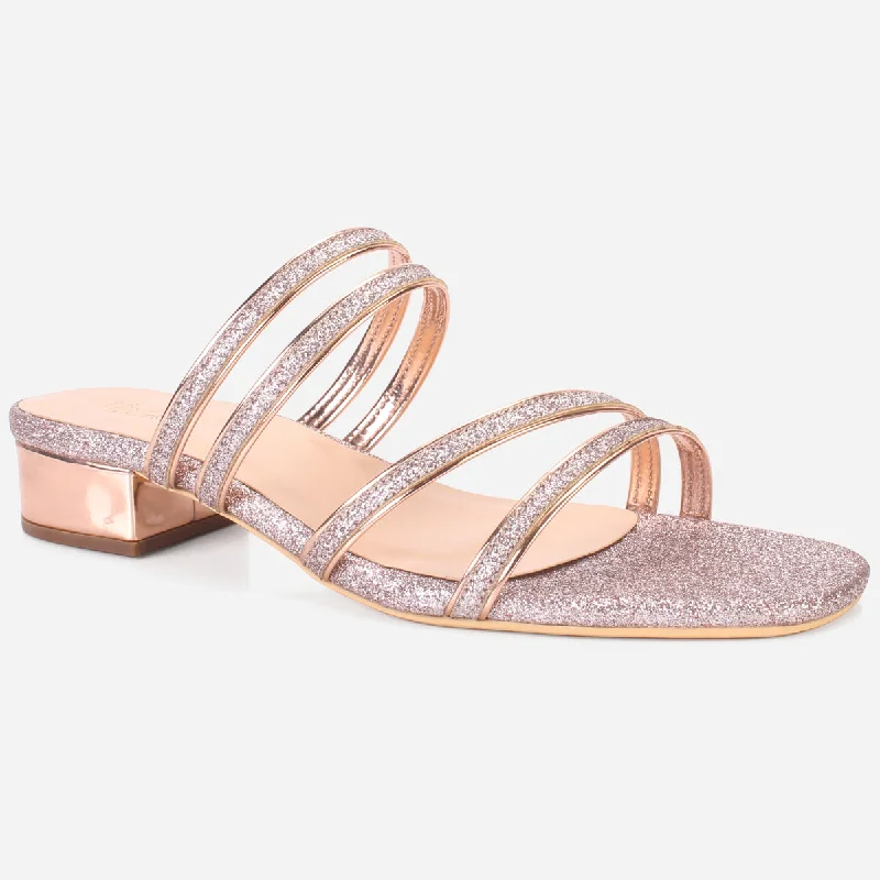 Women "SELDA" Crystals Party Sandals