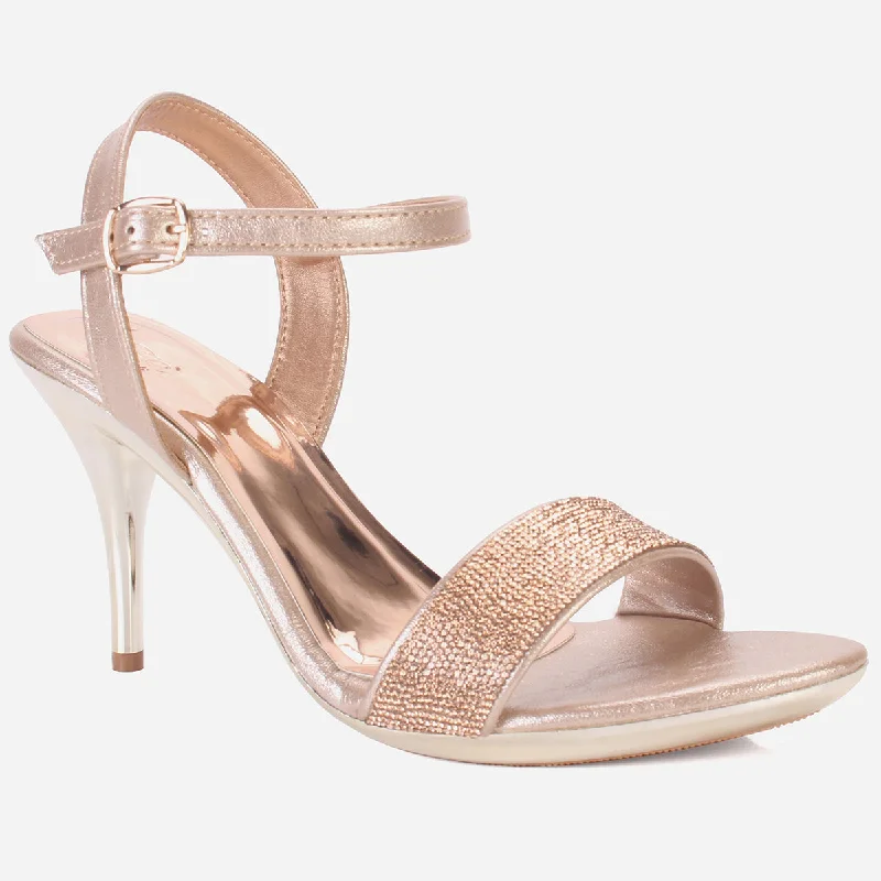 Womens "ANGLAS" Embellished Party Sandals