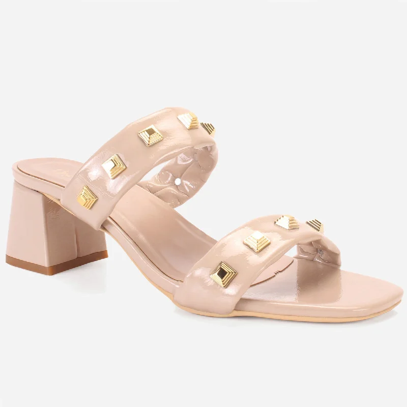 Womens "GALA"Fancy Stud Detailing Sandals