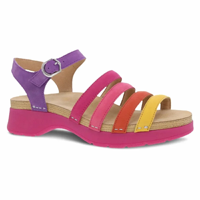 Women's Roxie Sandals - Medium In Multi-Colored