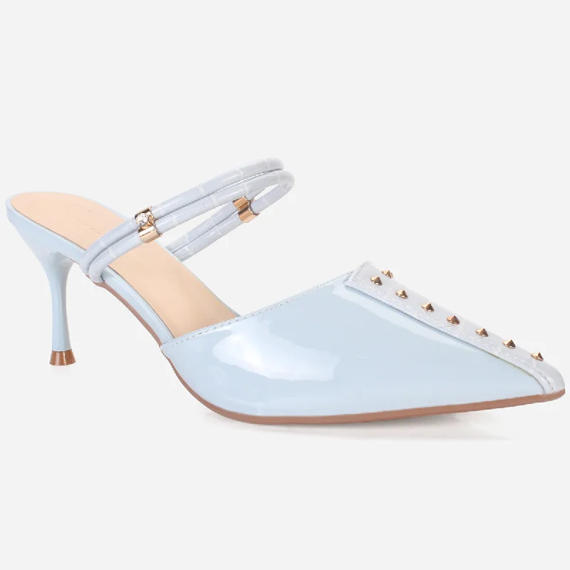 Women's "WAVERLY" Stud Detailing Evening Sandals