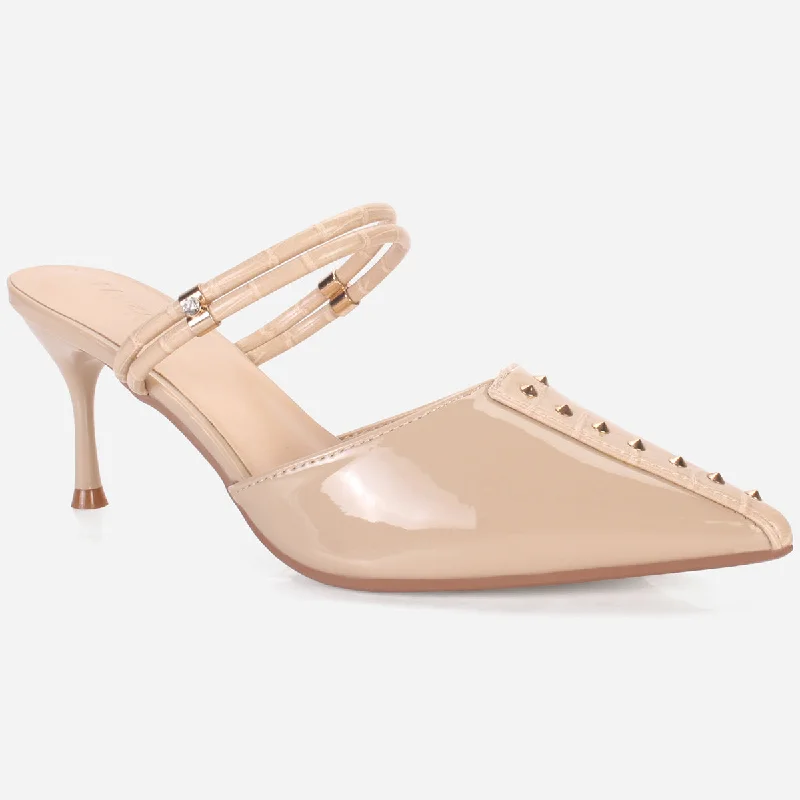 Women's "WAVERLY" Stud Detailing Evening Sandals