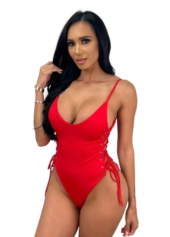 ADELE ONE PIECE- RED