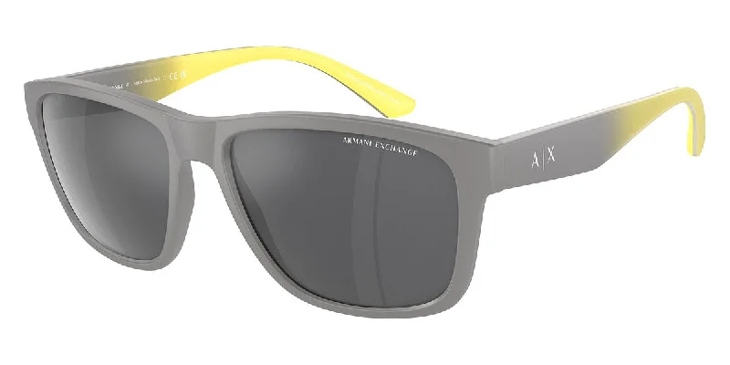 Armani Exchange Men's 59mm Matte Grey Sunglasses