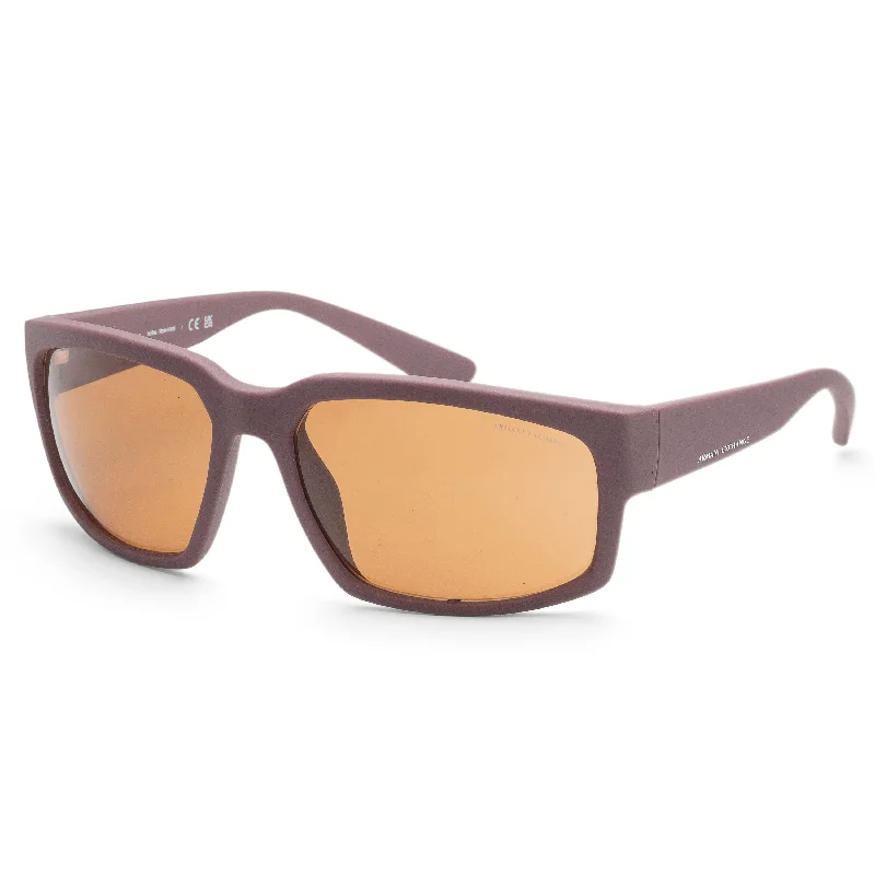 Armani Exchange Men's 61mm Matte Bordeaux Sunglasses