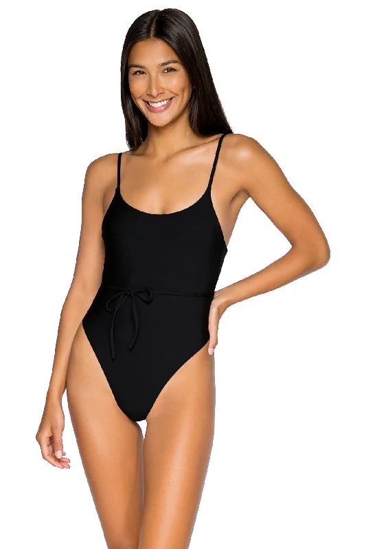 B Swim Black Out Ballet One Piece