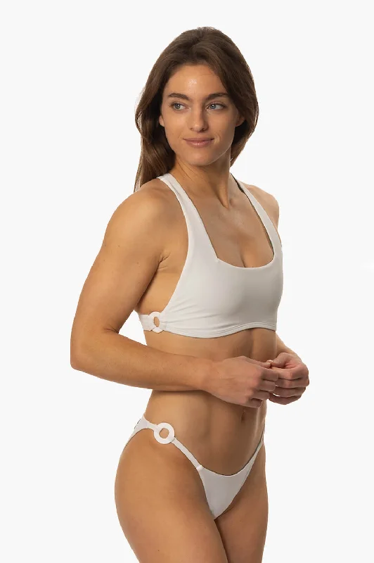 Luisa Bikini Bottom - White