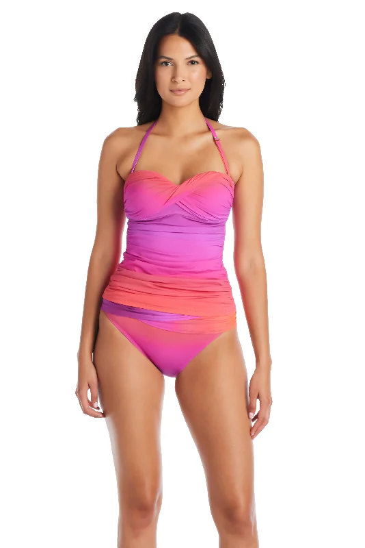 SALE Bleu Rod Beattie Cool Breeze Bandeau Tankini Top