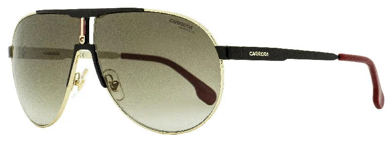 Carrera Unisex Pilot Sunglasses 1005/S 2M2HA Black/Gold 66mm