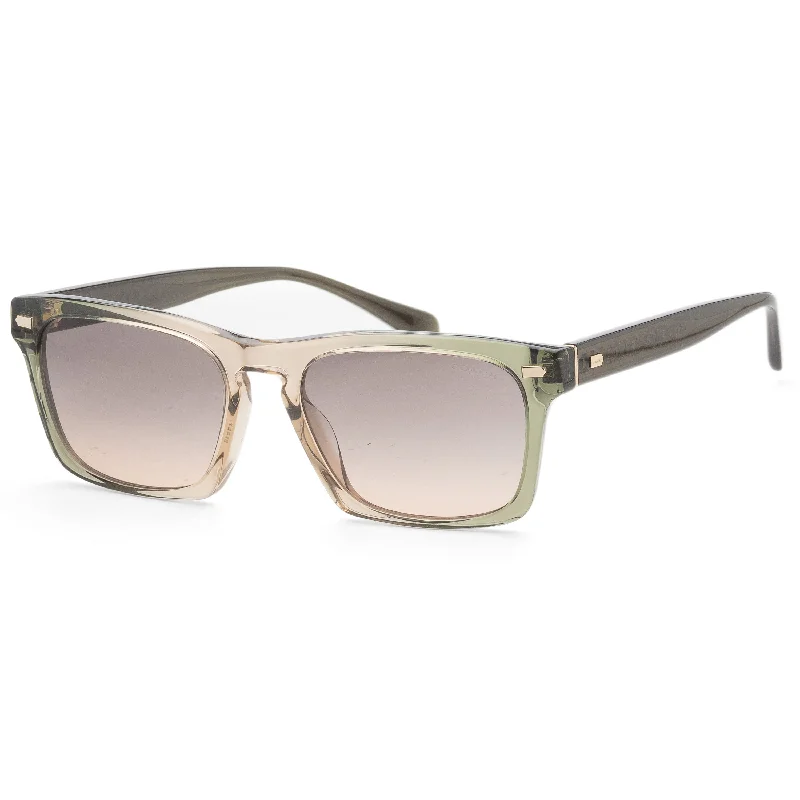 Coach Men's 57mm Olive Tan Gradient Sunglasses