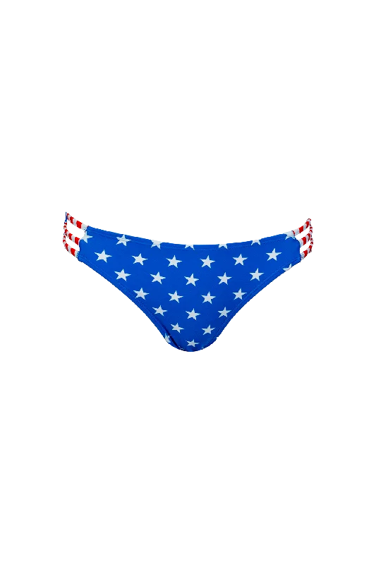 Patriotic Stars Three String Bottom