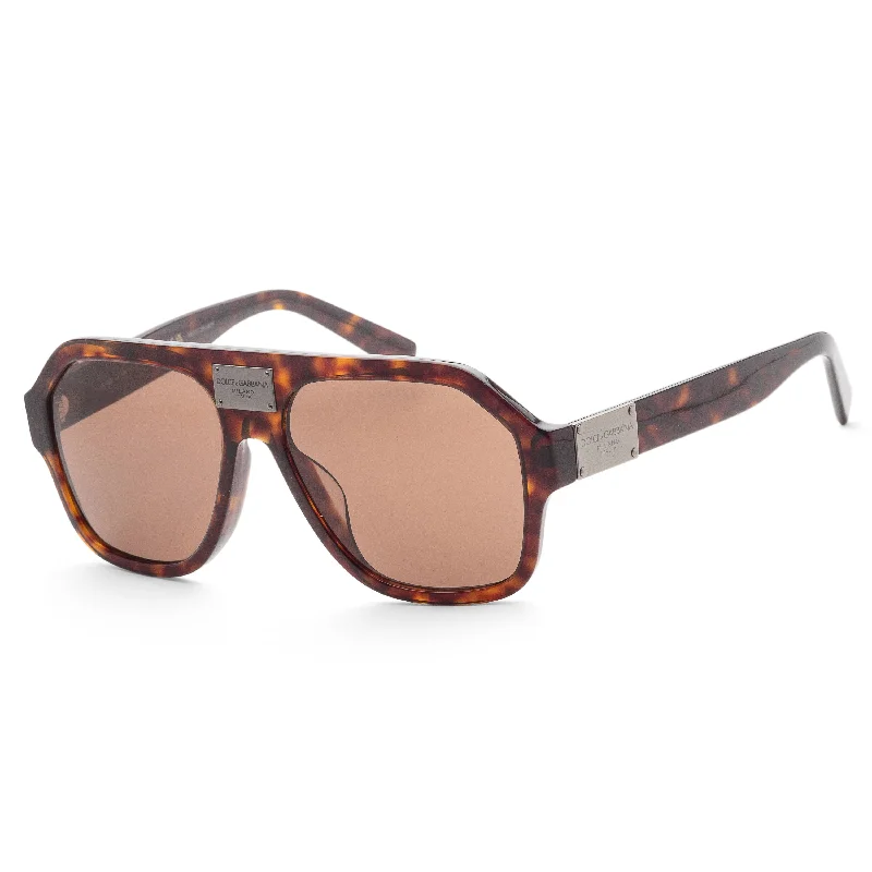 Dolce & Gabbana Men's 58mm Brown Sunglasses