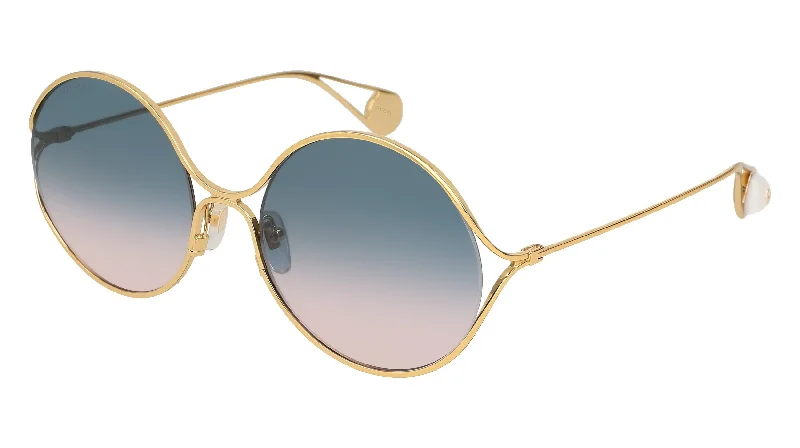 Gucci GG 0253 Oval Sunglasses