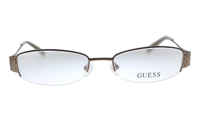 Guess  GU 2270 BRN 51mm Womens Rectangle Eyeglasses 51mm