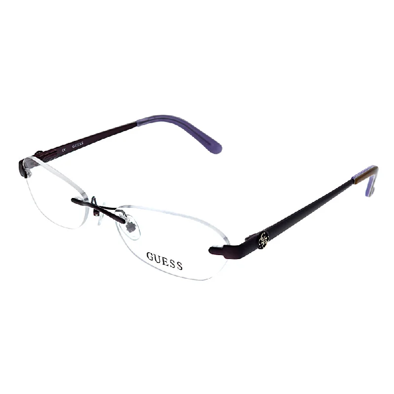 Guess  GU 2338 PUR 53mm Unisex Rimless Eyeglasses 53mm