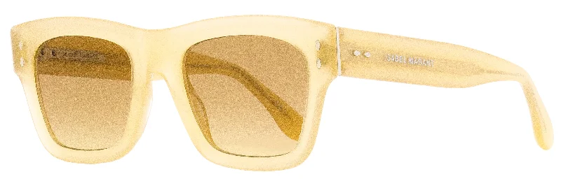 Isabel Marant Women's Rectangular Sunglasses IM0072S 40GEG Transaparent Beige 51mm