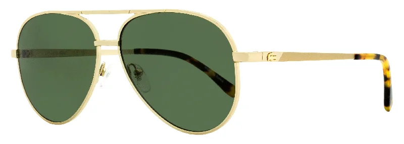 Lacoste Unisex Pilot Sunglasses L233SP 714 Gold/Havana 60mm