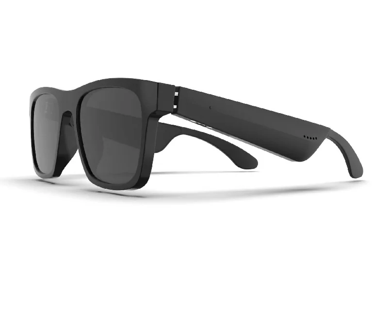 Men's Smart Audio Sunglasses In Black