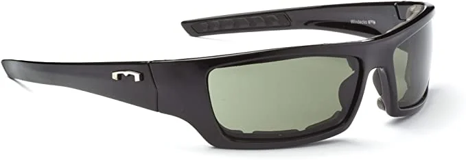 Mountain Shades Windecks POLARIZED Sunglasses (Black)