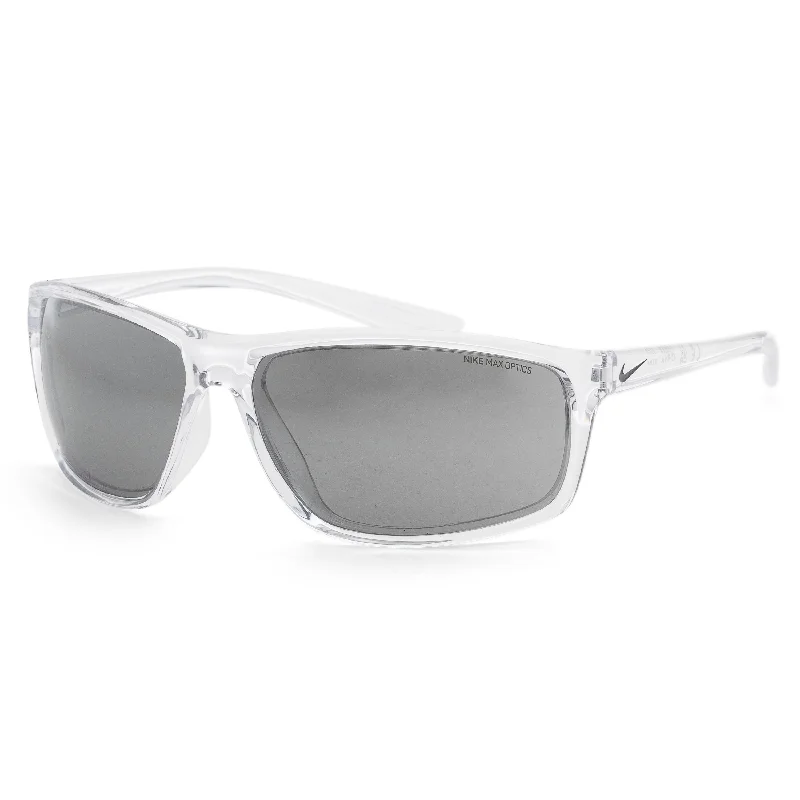 Nike Men's 66mm Clear Sunglasses