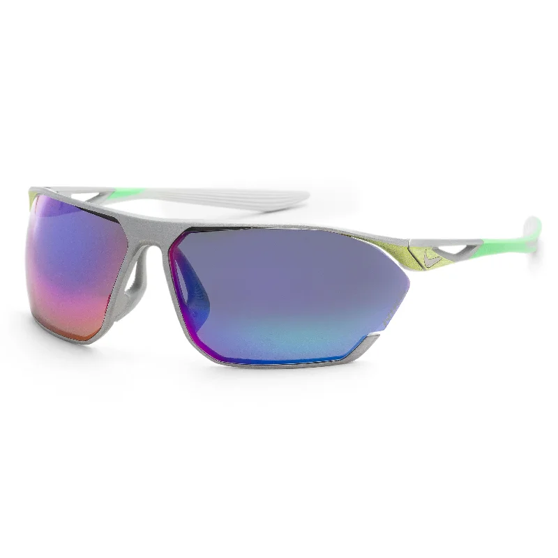 Nike Men's 76mm Silver Sunglasses