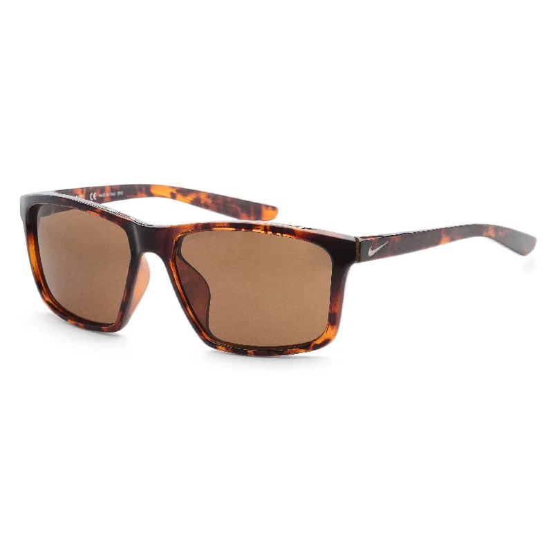 Nike Unisex 60mm Brown Polarized Sunglasses