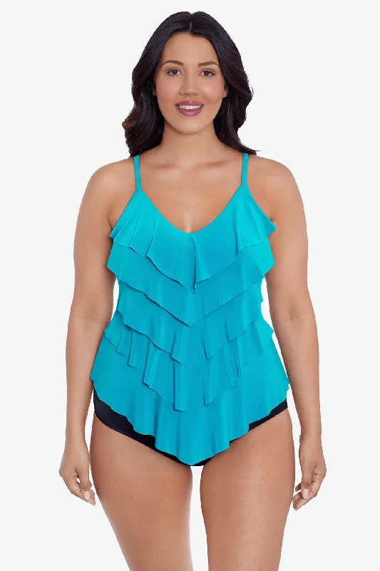 Rachel Tankini Top - Turquoise