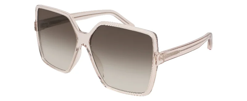 Saint Laurent SL232 BETTY Rectangle Sunglasses