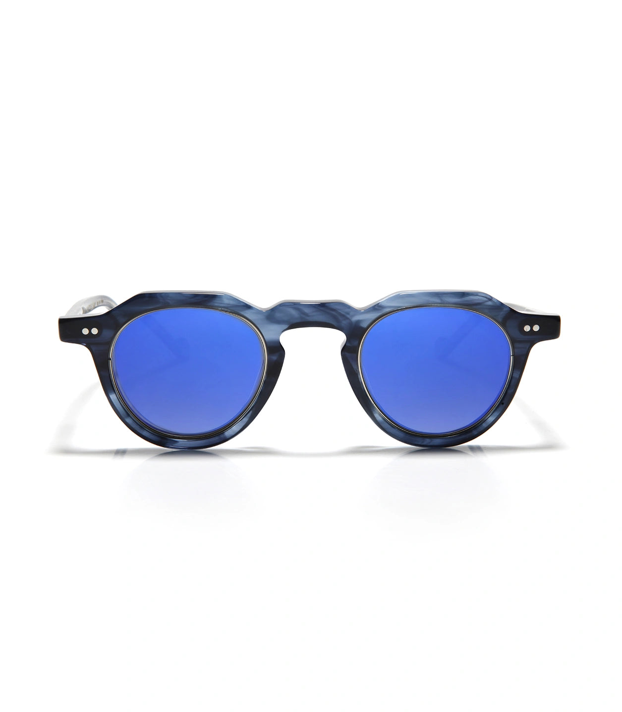 Big No Rim Barthelemy Tortoise / Navy