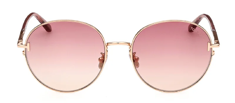 Tom Ford FT0966-K W 33T Round Sunglasses