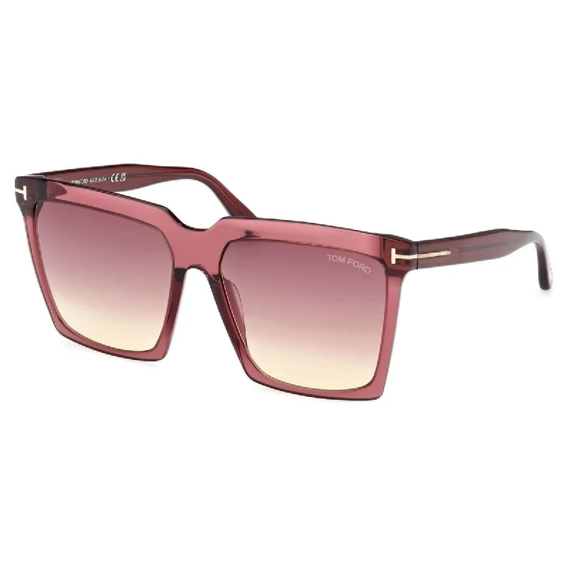 Tom Ford Women's 58 mm Shiny Bordeaux Sunglasses