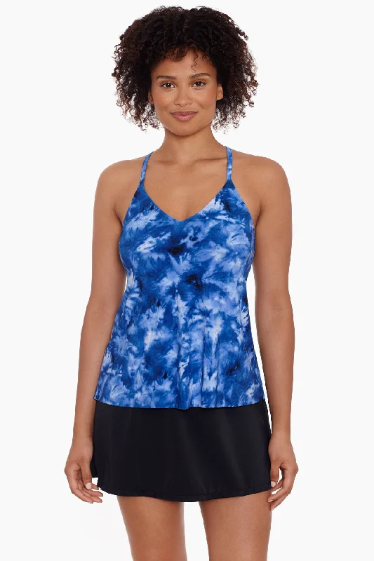 Shibori Dream Bili Tankini Top