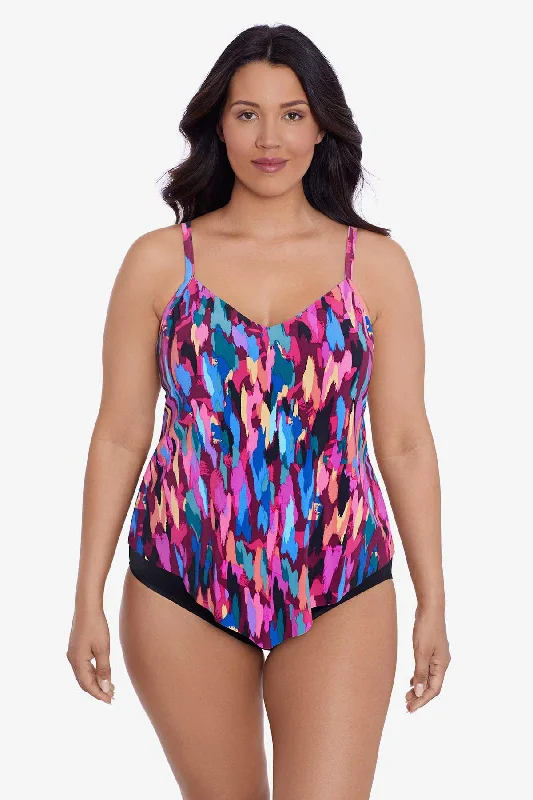 Prisma-Flage Hank Tankini Top