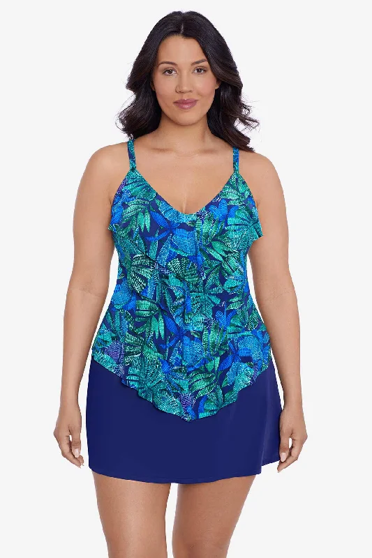 Mosaic Jungle Lena Tankini Top