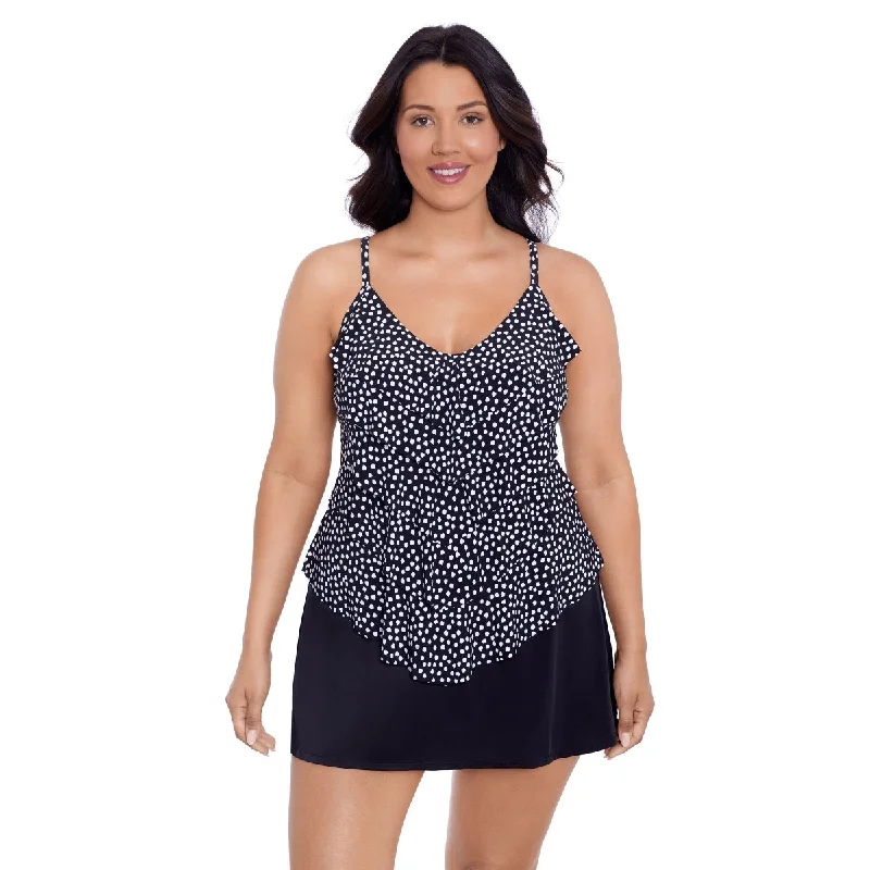 TRIMSHAPER PLUS SIZE RACHEL TANKINI