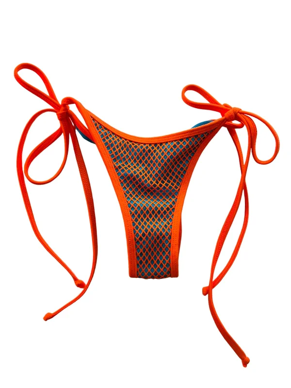 TULUM NEON CHEEKY SCRUNCH BOTTOM-FANTA